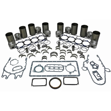 Aftermarket CTP2W8410-IK 3208 Inframe Overhaul Kit Fits Caterpillar ENP30-0067